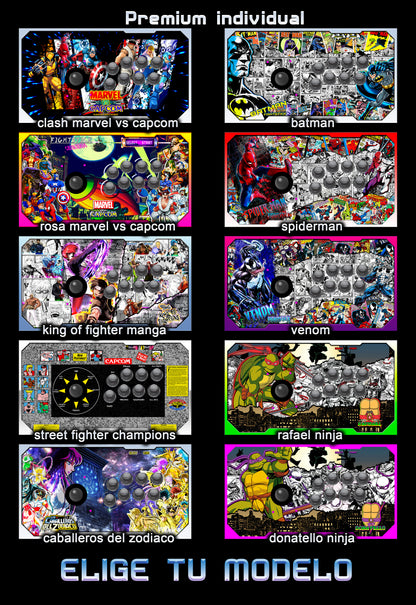Infinity Arcade Gama Premium (Par Individual) – 2 Tableros (15,000 Juegos)
